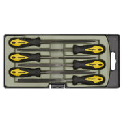 Sealey Needle File Set 6pc 100mm S0628 Siegen by Sealey - Dynamic Drive