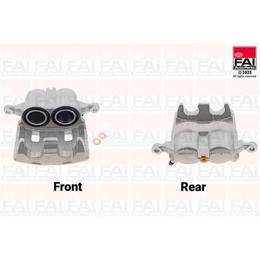 FAI Brake Caliper Assembly Front Right fits Nissan X-Trail I 2001-2013