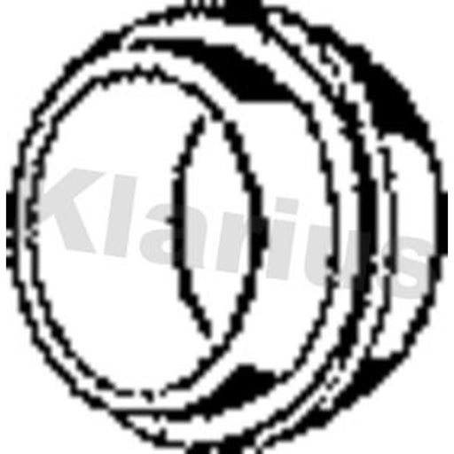 Klarius Exhaust Pipe Gasket OD BLG10AG