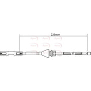Apec Handbrake Cable Right Rear CAB1153