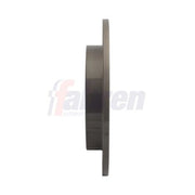 Fahren 2 x Solid Brake Discs fits Honda Jazz III 2008-2015 1.2 1.3 1.4