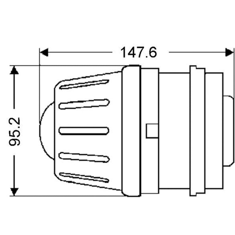 Hella Headlight Headlamp H7 Left