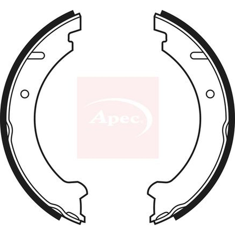 Apec Parking Brake Shoe Set fits Volvo 850 1991-1997 2.0 2.3 2.4 2.5