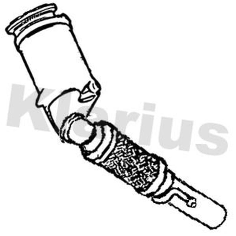 Klarius Catalyst Type Approved With Pipe fits BMW 2 Active Tourer 2014-2021