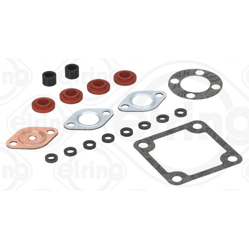Elring Oil Cooler Gasket Set Left fits VW 181 1969-1979 1.5 1.6