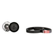 Gates V-Ribbed Belt Set fits Nissan Almera 2003-2006 1.5