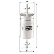 MANN-FILTER Full Service Kit with Air, Oil, Fuel & Cabin Filt fits Opel Zafira A