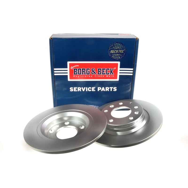 Borg & Beck Front & Rear Brake Discs & Pads fits Mazda Premacy 1999-2005 1.8
