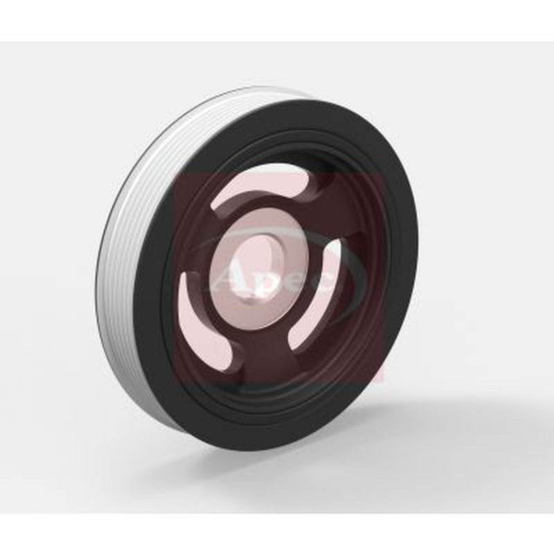 Apec Crank Shaft Belt Pulley fits Citroën Berlingo First 2005-2011 1.6