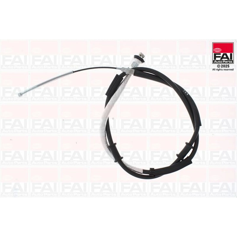 FAI Handbrake Cable Left Rear fits Fiat Grande Punto 2005-2015 1.3 1.4