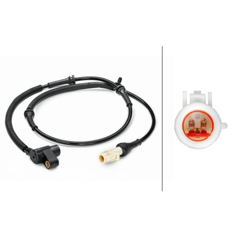 Hella ABS Wheel Speed Sensor Front