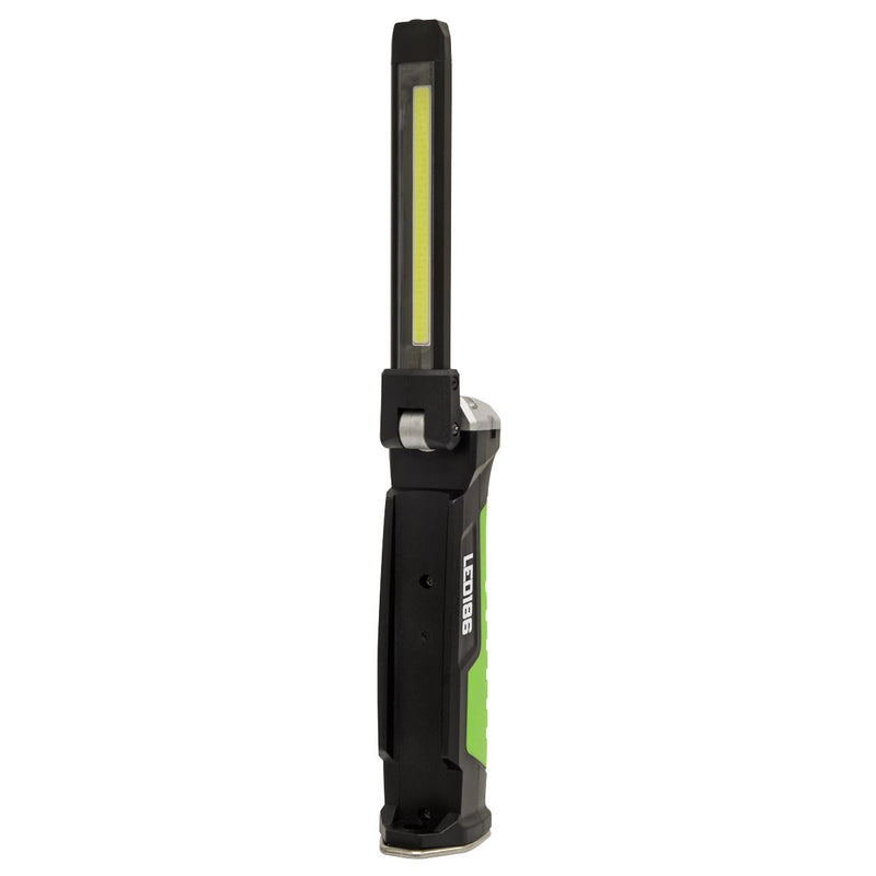 Sealey LED186 Rechargeable Slim Folding Inspection Lamp 6W COB LED + 1W LED Li-i Sealey  - Dynamic Drive