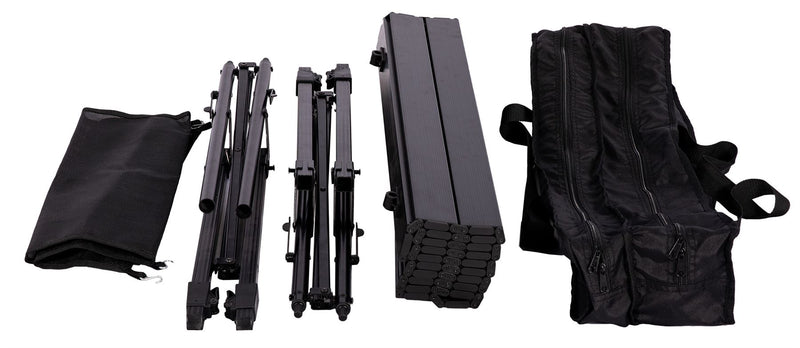 Quest Elite Colliford Slatted Black Camping Table Quest - Dynamic Drive