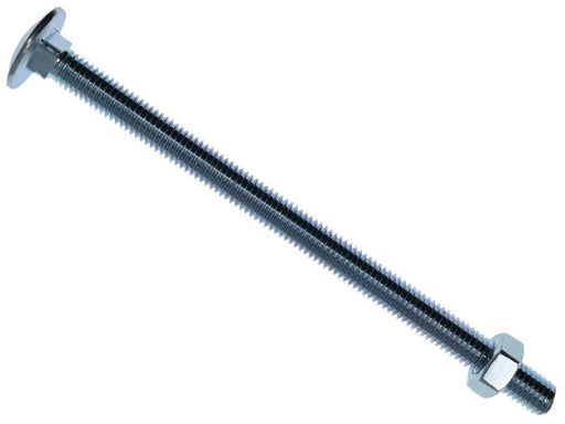 METALMATE Cup Square Hex Bolt & Nut ZP M8 x 130mm Box 10 METALMATE� - NN4 Online