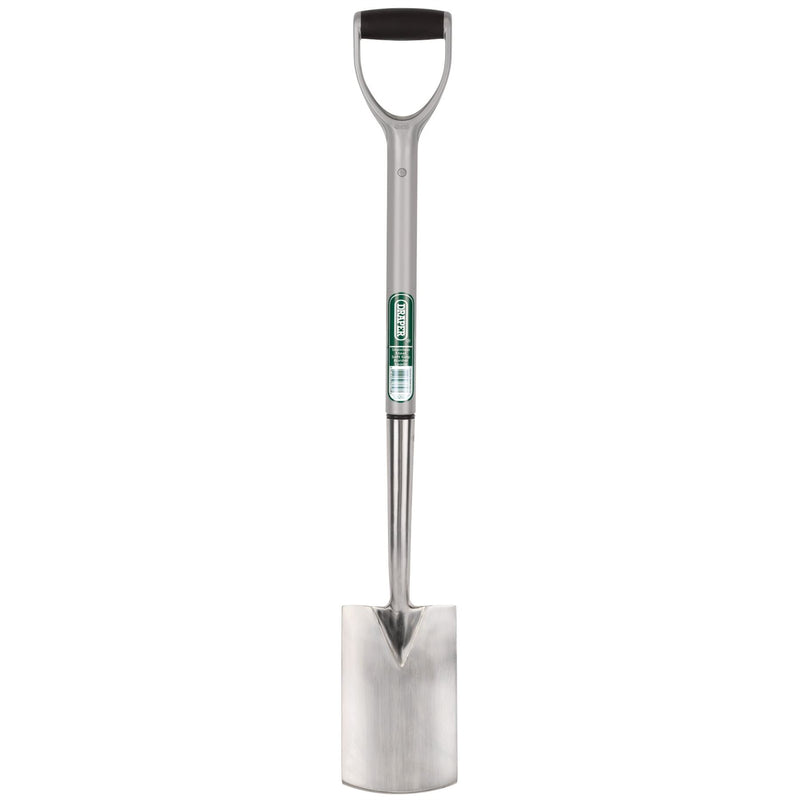 Draper Stainless Steel Soft Grip Border Spade 83758 Draper - Dynamic Drive