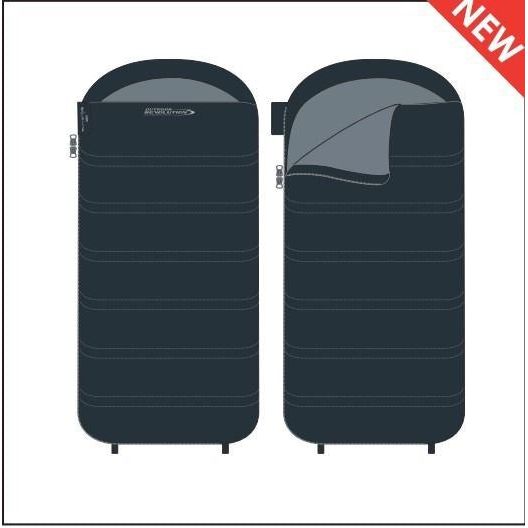Outdoor Revolution Sun Star Midi 300 DL Anthracite Sleeping Bag Outdoor Revolution - Dynamic Drive