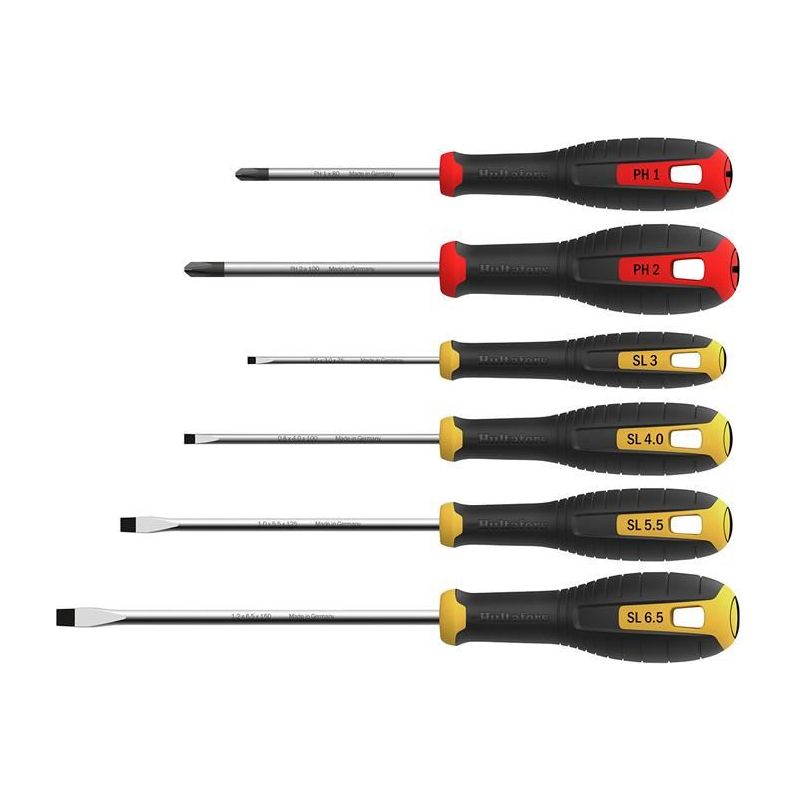 Hultafors Phillips & Slotted Screwdriver Set, 6 Piece Hultafors - Dynamic Drive