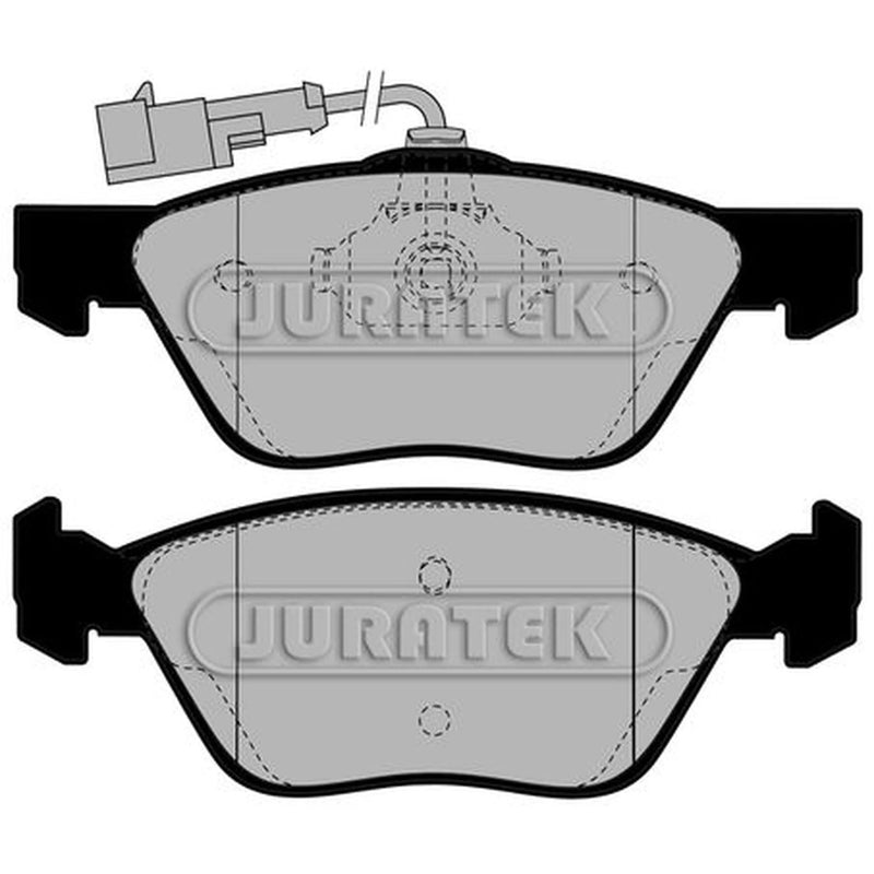Juratek Front Brake Pad Set fits Alfa Romeo 145 1995-2001 1.8 2.0