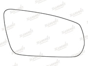 Summit Stick-On Standard Mirror Glass fits Ford Mustang 04 to 15 RHS Summit - Bars 4 Cars