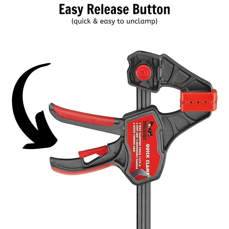 Teng Tools Screw Clamp 200 x 100mm Teng Tools - Dynamic Drive