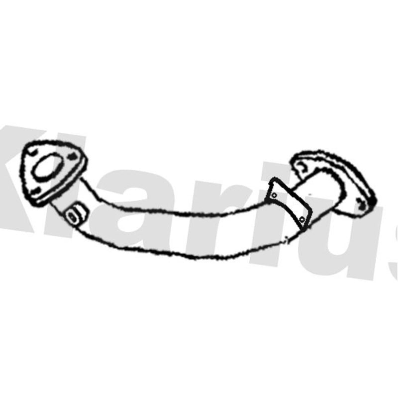Klarius Exhaust Pipe OD fits Honda Cr-V IV 2015-2018 1.6
