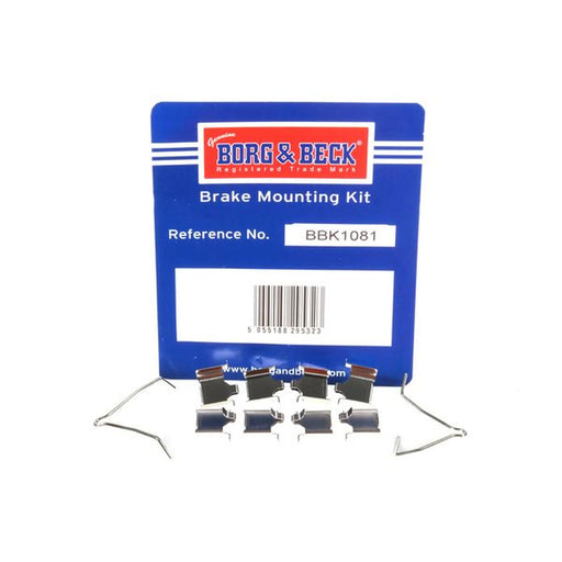 Borg & Beck Brake Pad Accessory Fitting Kit Rear BBK1081