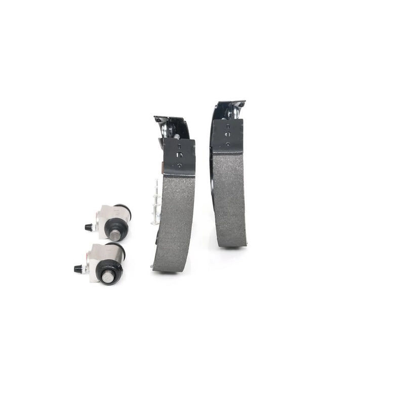 Bosch Brake Shoe Set Axle Kit fits Mitsubishi Colt VI 2004-2012 1.1 1.3 1.5