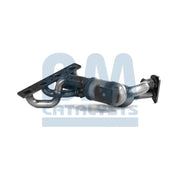 BM Catalysts Homologated Petrol Cat fits BMW 1 2004-2007