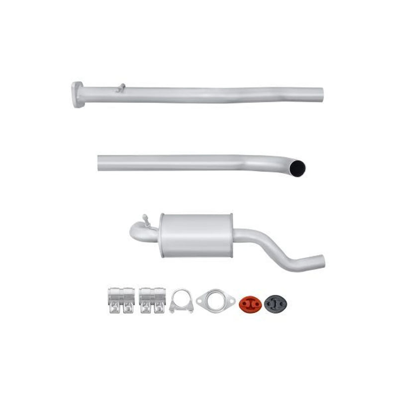 Hella Middle Silencer fits Ford Courier Hatchback 1998-2002 1.4 1.8