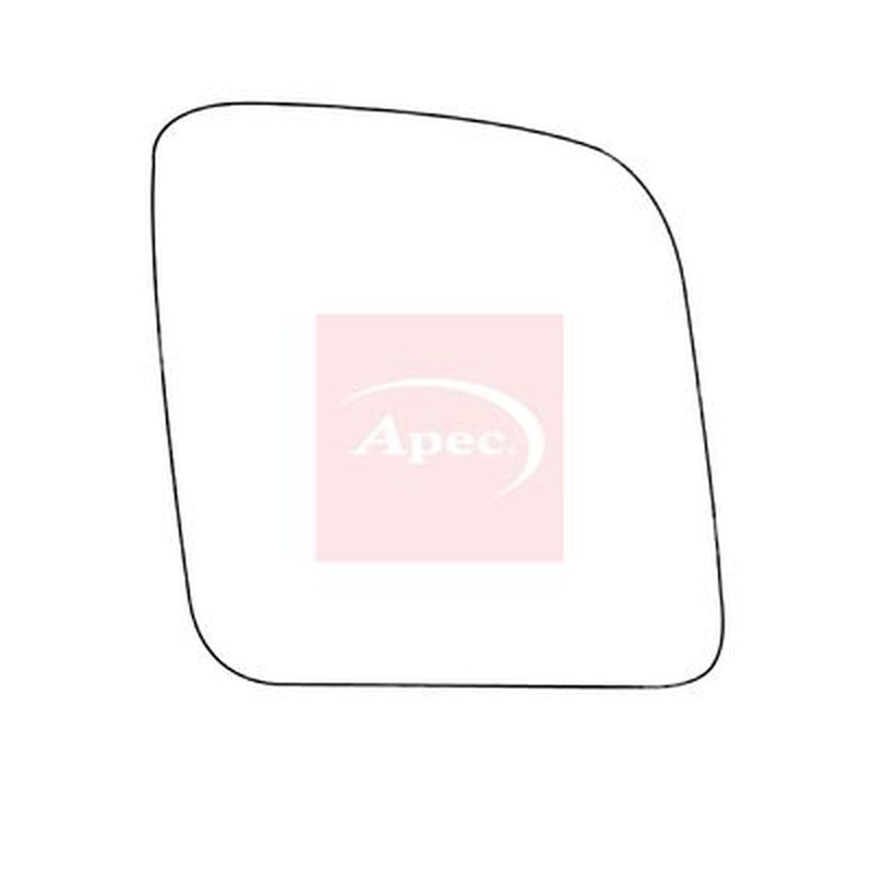 Apec Exterior Wing Mirror Glass Right fits Ford Tourneo Connect 2002-2013 1.8