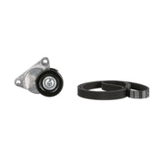 Gates V-Ribbed Belt Set fits Chevrolet Aveo / Kalos 2003-2013 1.4