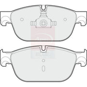 Apec Front Brake Pad Set fits Citroën C5 III 2009-2014 3.0