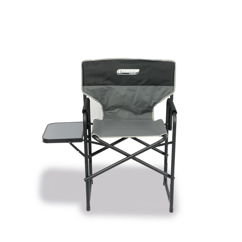 Quest Autograph Surrey Directors Camping Chair (Black Edition) Quest - Dynamic Drive