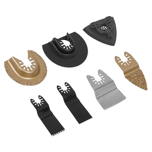 Sealey Multi-Tool All-Purpose Blade Set 7pc SMTS7 Sealey - Dynamic Drive