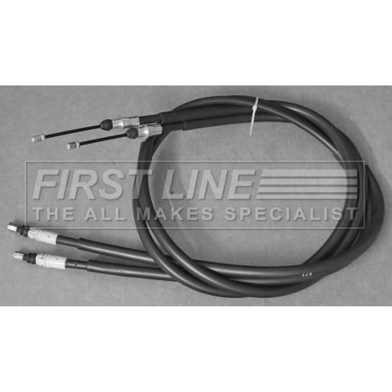 First Line Handbrake Cable Left Rear fits Renault Avantime 2001-2003 2.0 2.2 3.0