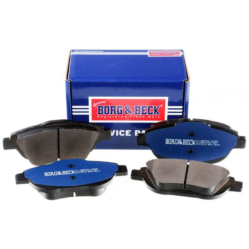 Borg & Beck Front & Rear Brake Discs & Pads fits Peugeot 2008 II 2023 on