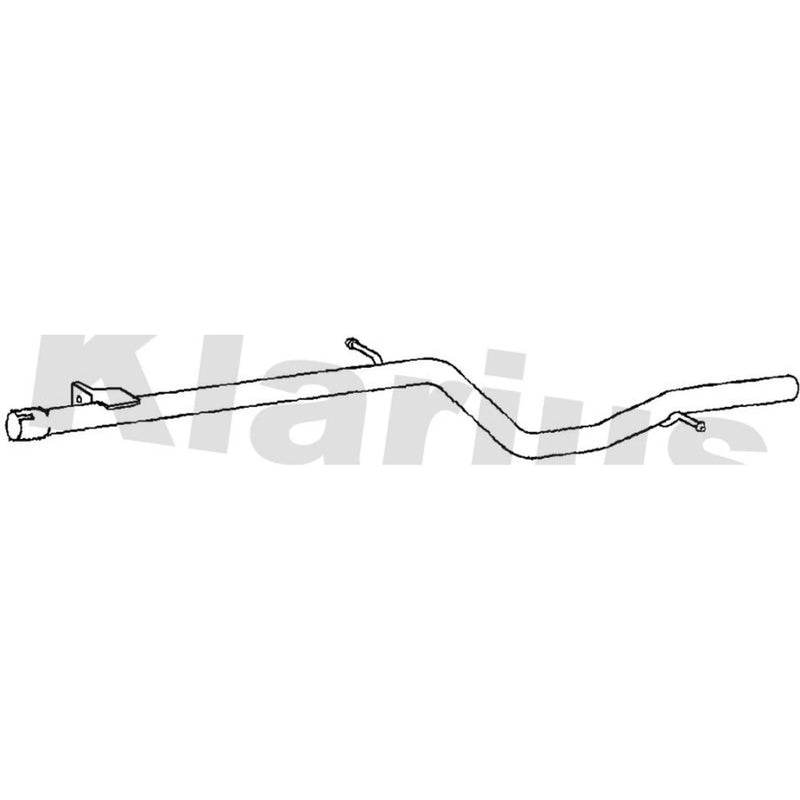 Klarius Exhaust Pipe OD fits Dacia Logan Express 2009 on 1.5