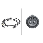 Hella ABS Wheel Speed Sensor Front Left 6PU 009 106-771
