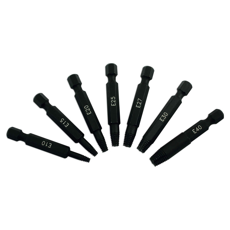 Laser Extractor Set for Torx Fixings 7pc 5964 Laser - Dynamic Drive