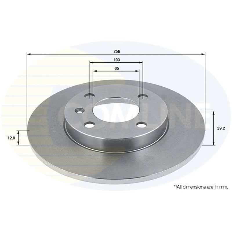 Comline Front & Rear Brake Discs & Pads fits VW Golf 1991-1999 1.8 1.9 2.0