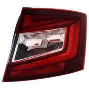 Apec Tail Light / Lamp H21W Left fits Skoda Fabia III 2014-2021 1.0 1.2 1.4 1.6