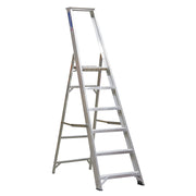Sealey Industrial Step Ladder 6-Tread Aluminium - BS EN 131 AXL6 Sealey - Dynamic Drive