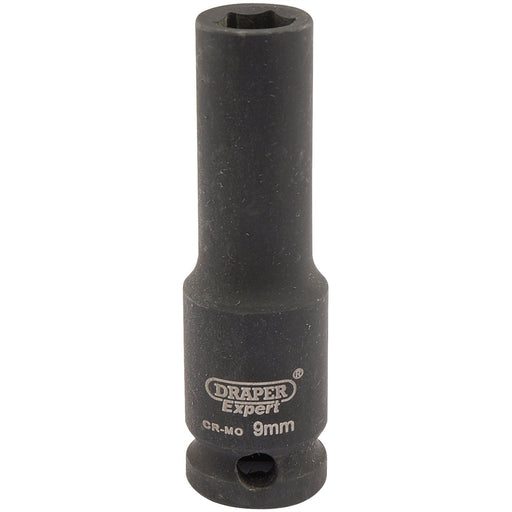 Draper Expert HI-TORQ 6 Point Deep Impact Socket, 3/8" Sq. Dr., 9mm Draper - Dynamic Drive