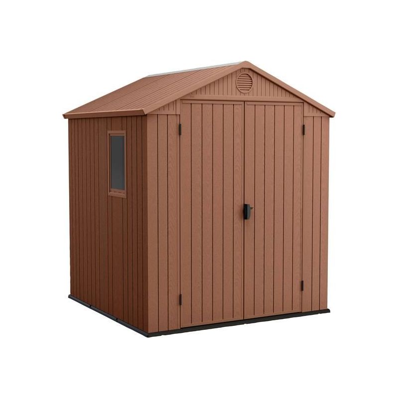 Keter Darwin Shed Brown 6 x 6ft Keter - Dynamic Drive