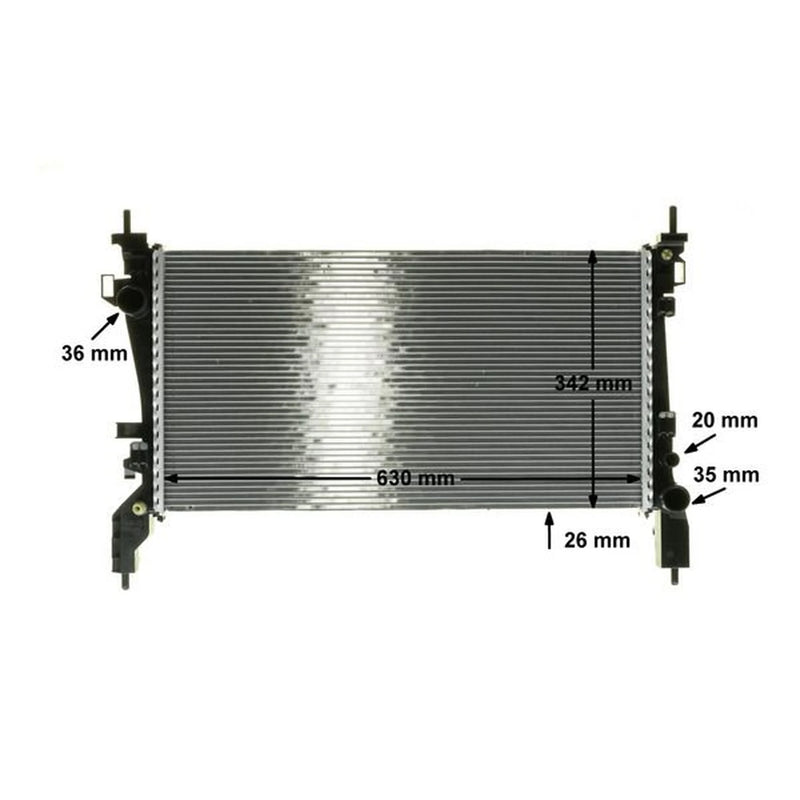 Mahle Engine Radiator CR 1120 000P