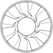 Mahle Radiator Cooling Fan Blade CFW 81 000P