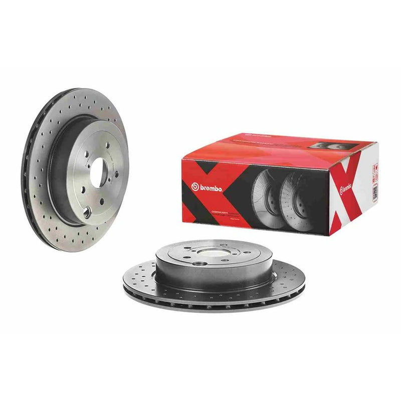 Brembo Xtra Front / & Rear / Brake Discs & Pads fits Subaru Impreza 2009-2014