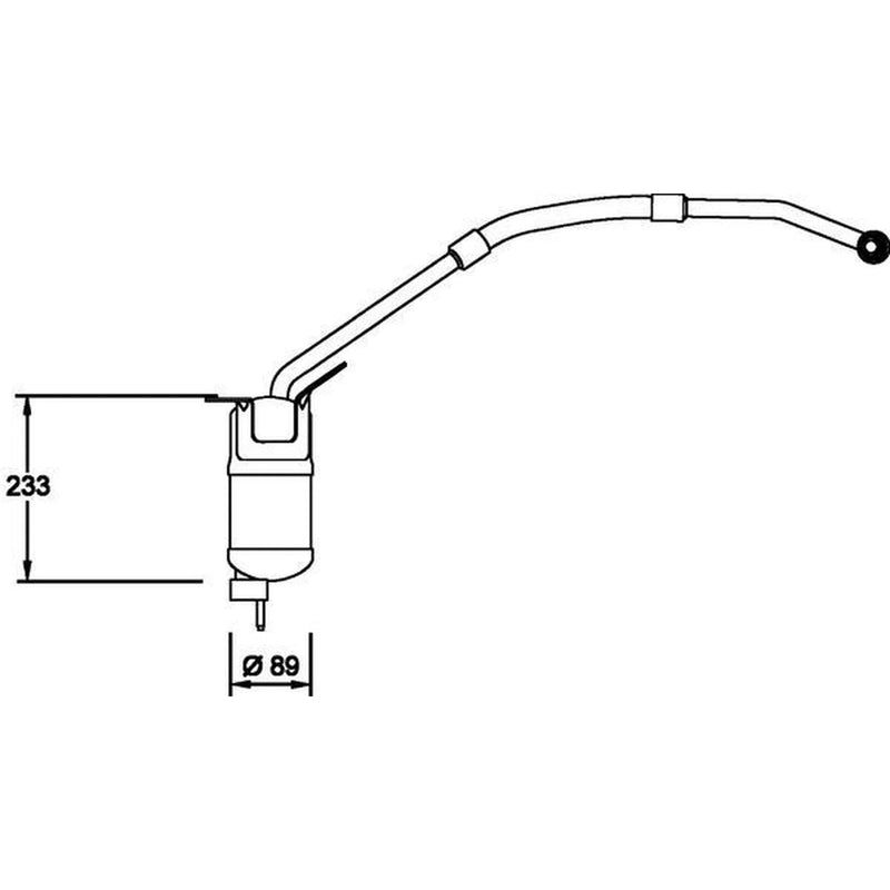 Mahle Air Conditioning Dryer fits Jaguar X-Type I 2001-2009 2.0 2.1 2.2 2.5 3.0