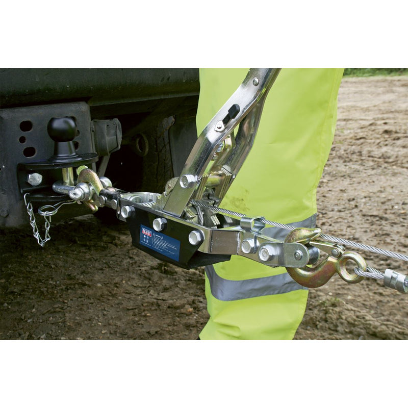 Sealey Hand Power Puller 1500kg HP1500 Sealey - Dynamic Drive