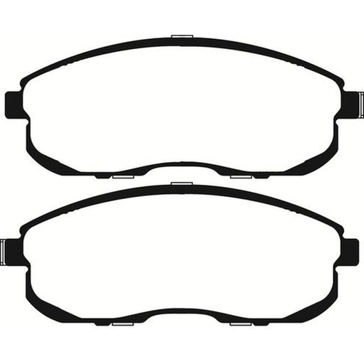 Abtex Front Brake Pad Set fits Nissan Cube 2009-2010 1.5 1.6